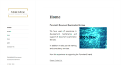 Desktop Screenshot of forentek.net